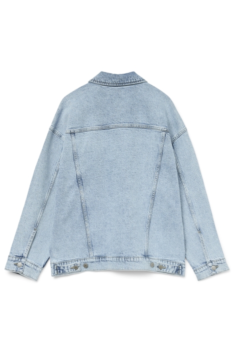 Vero Moda blauwe dames jas | Achteraanzicht