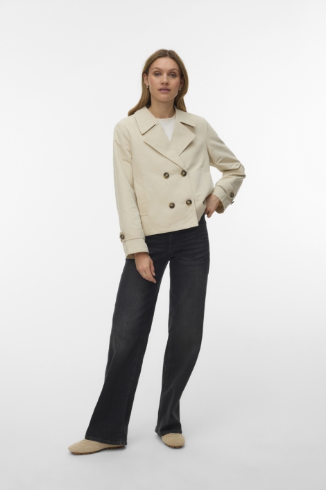 Vero Moda ecru dames jas | Model