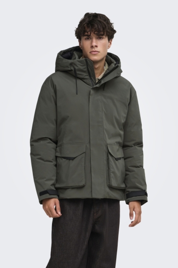 Only & Sons Jas ONSNATE TECHNICAL JACKET OTW VD 22038757 Beluga