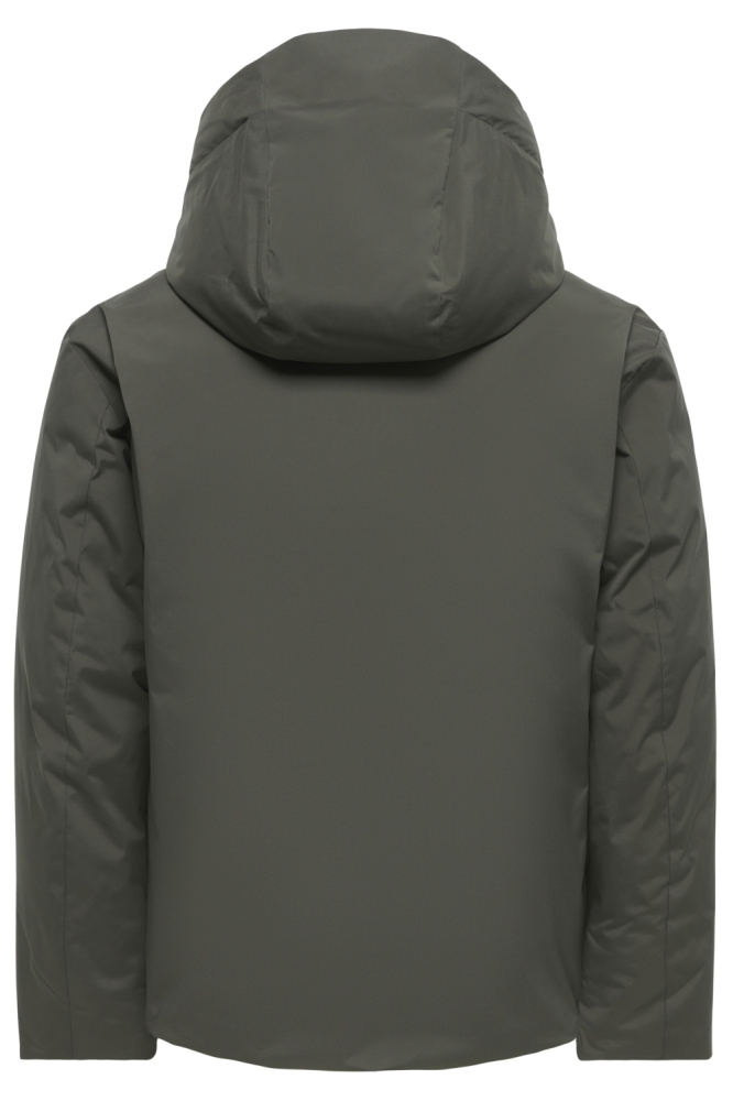 Only & Sons groene heren jas | Achteraanzicht