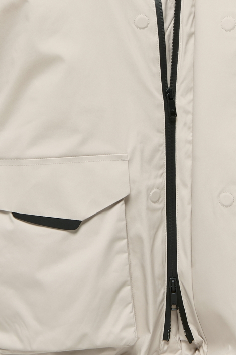 Only & Sons beige heren jas | Kleurstaal