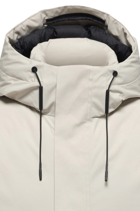 Only & Sons beige heren jas | Close up