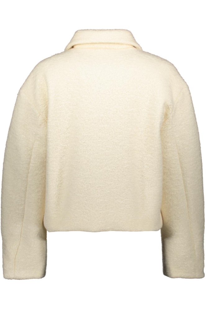 Vila beige dames jas | Achteraanzicht