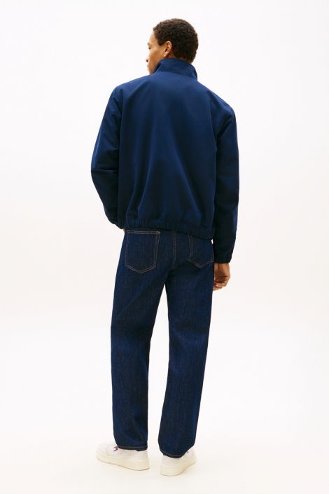 Tommy Jeans blauwe heren jas | Model