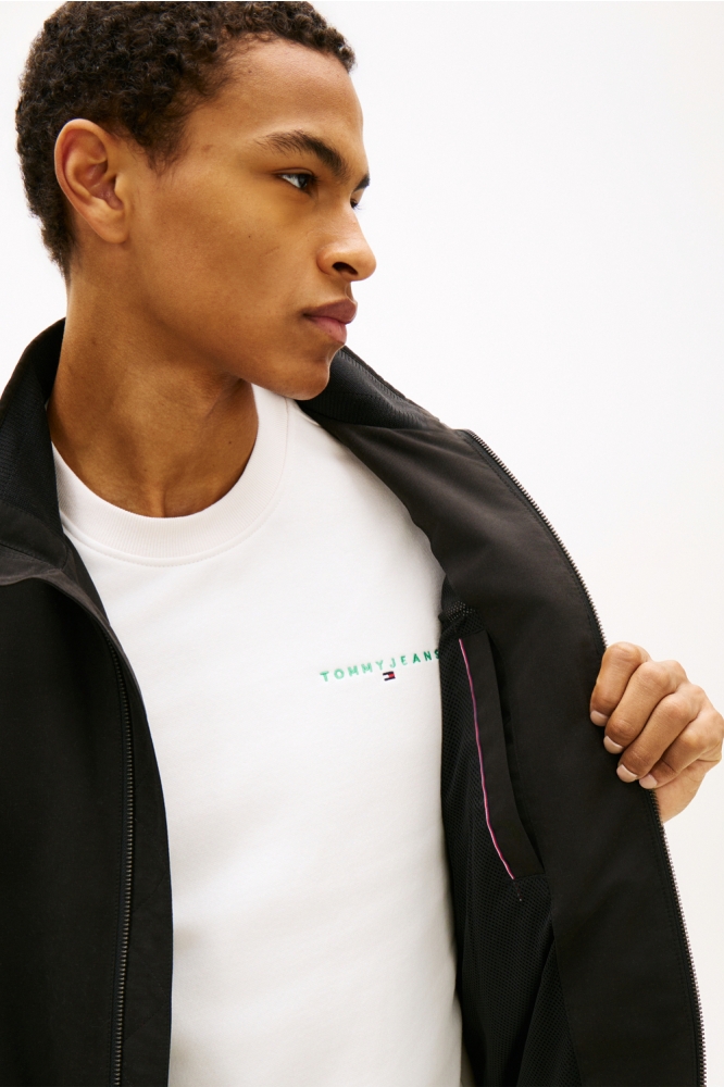 Tommy Jeans zwarte heren jas | Unique Selling Point