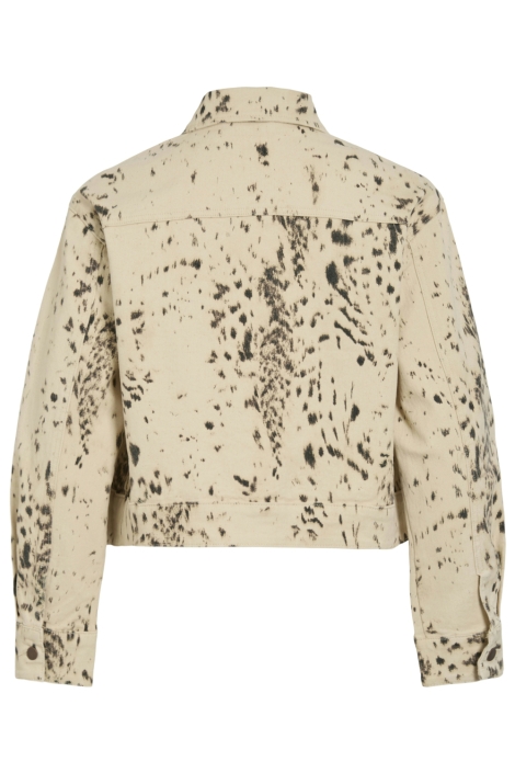 Vila beige dames jas | Vooraanzicht