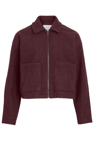 Vila Jas VIJADAS ZIPPER JACKET - NOOS 14118594 PORT ROYALE