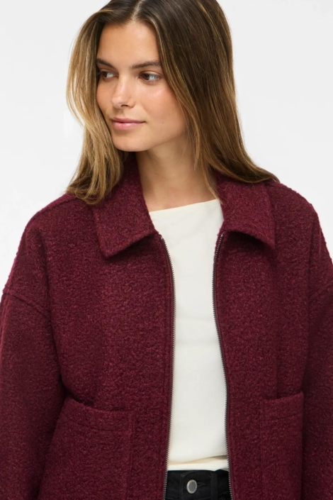 Vila bordeaux dames jas |
