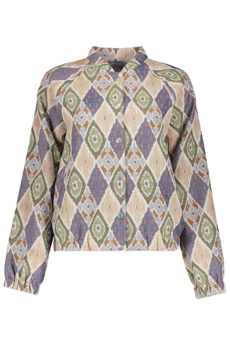 Geisha groene dames jas | Vooraanzicht