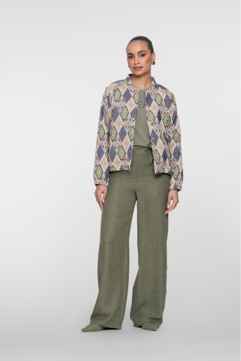 Geisha groene dames jas | Model