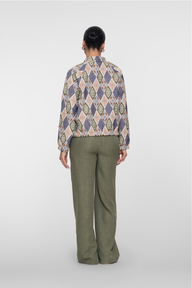 Geisha groene dames jas | Model