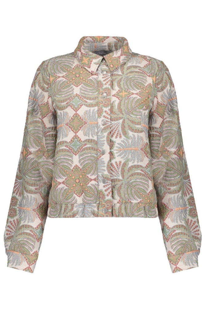 Geisha beige dames blazer | Vooraanzicht