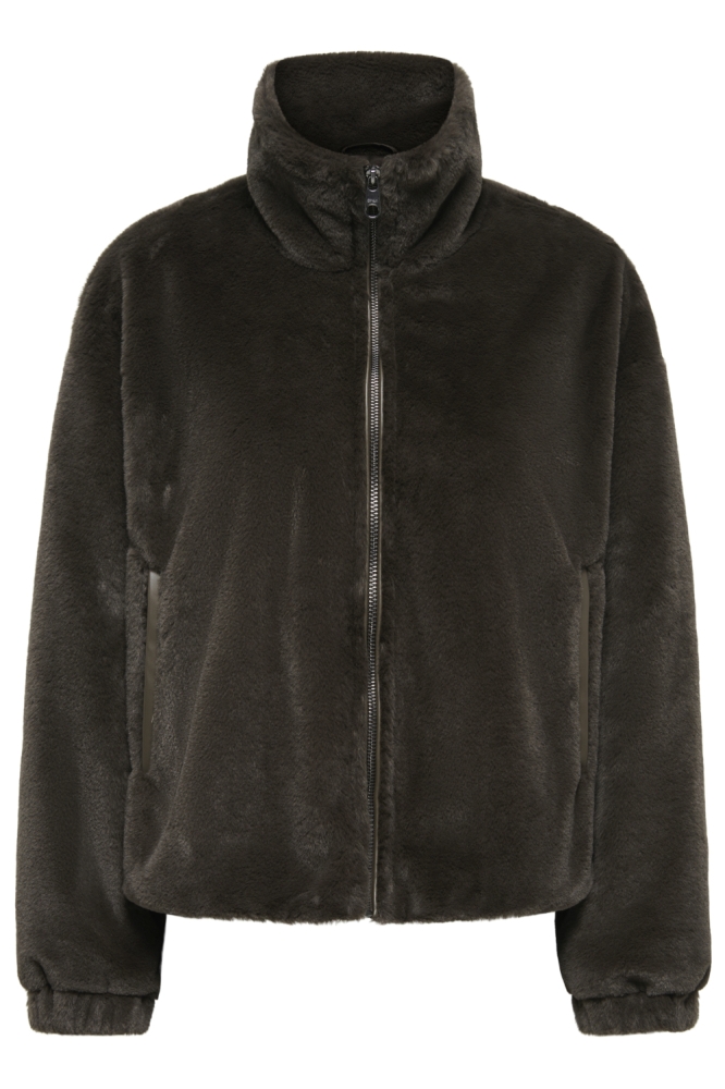Only bruine dames jas | Vooraanzicht