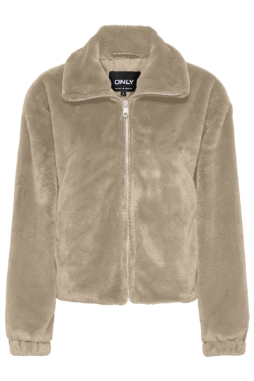 Only Jas ONLDANA SOL FAUX FUR JACKET CC OTW 15373829 Silver Mink