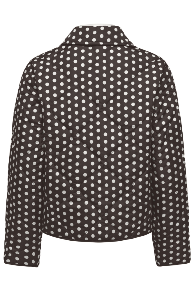 Only bruine dames jas | Achteraanzicht