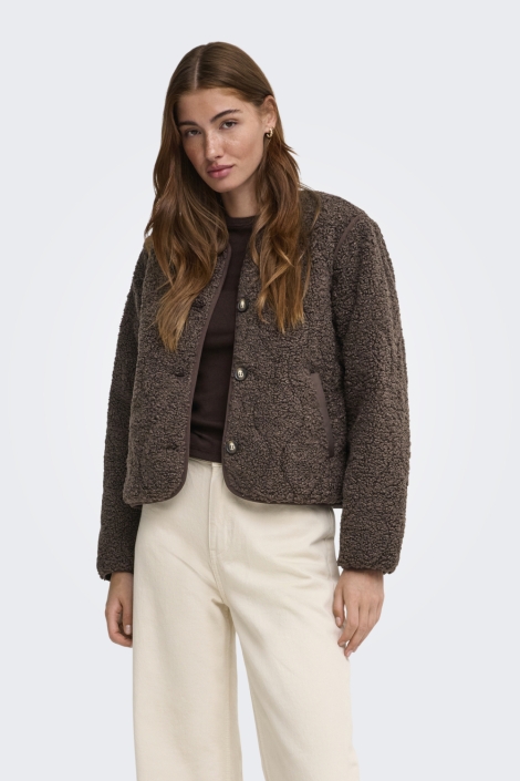 Only bruine dames vest |