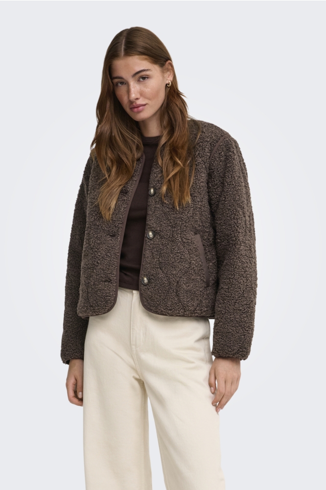Only bruine dames vest |