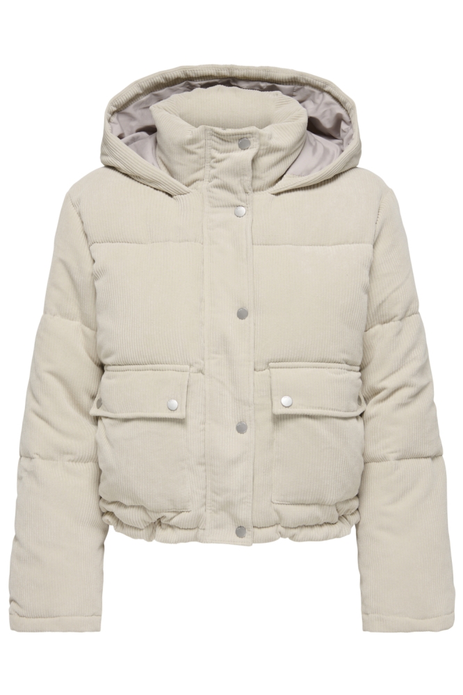 Only beige dames jas | Vooraanzicht