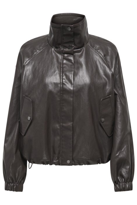 Only bruine dames jas | Vooraanzicht