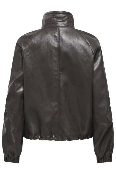 Only bruine dames jas | Achteraanzicht