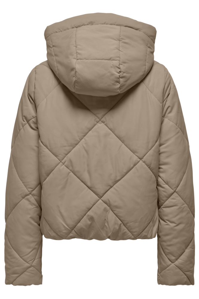 Only beige dames jas | Achteraanzicht