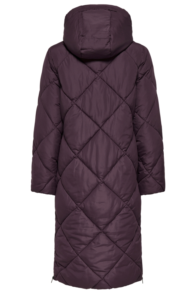 Only bordeaux dames jas | Achteraanzicht