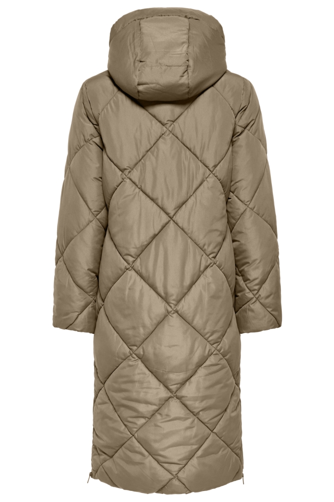 Only beige dames jas | Achteraanzicht