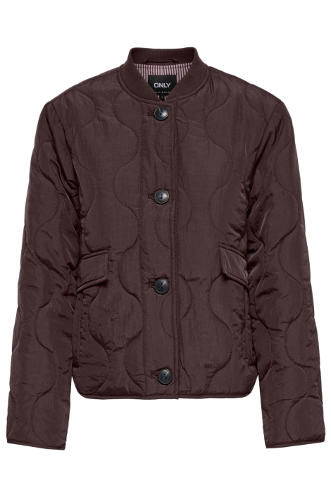 Only bruine dames jas | Vooraanzicht