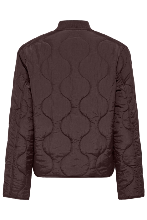 Only bruine dames jas | Achteraanzicht
