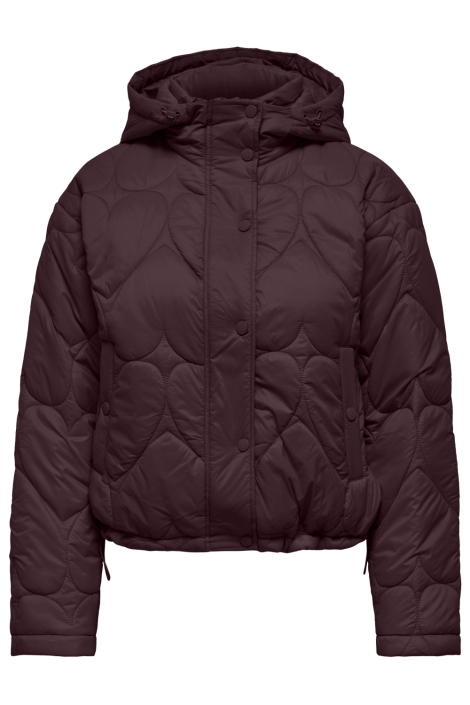 Only bordeaux dames jas | Vooraanzicht