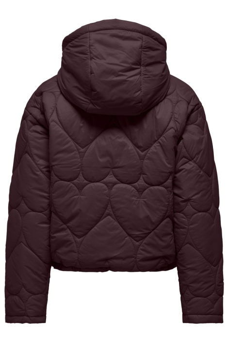 Only bordeaux dames jas | Achteraanzicht