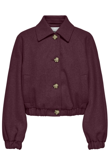 Only onlnancy life collar jacket cc otw Bordeaux