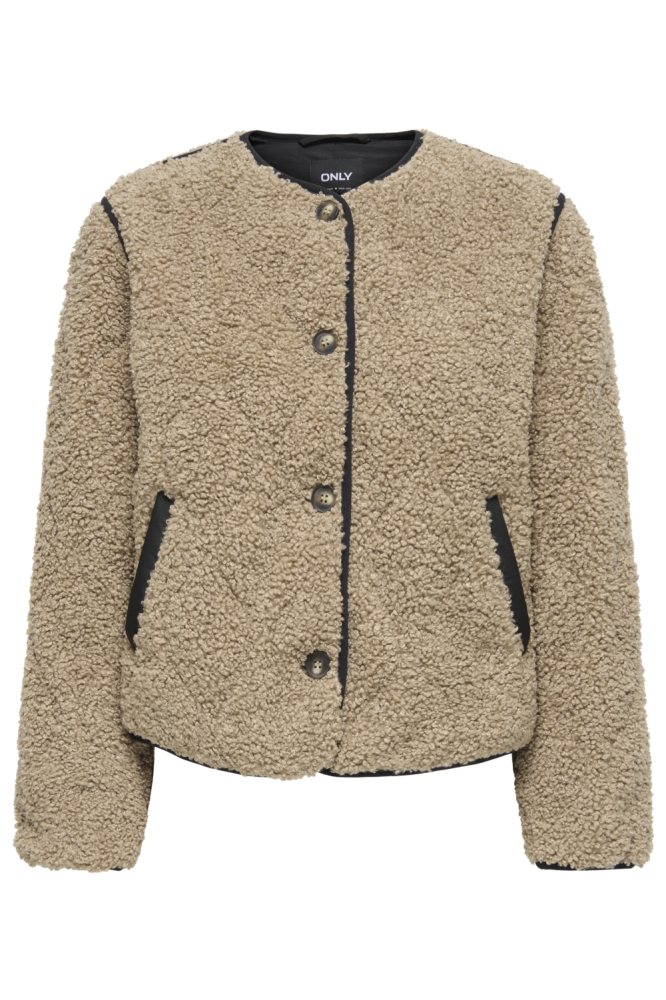 Only camel dames jas | Vooraanzicht
