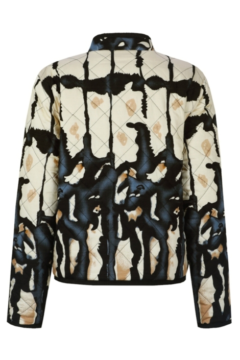 C&S The Label zand dames jas | Achteraanzicht