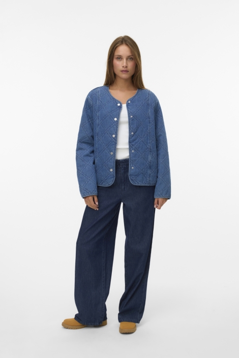 Vero Moda blauwe dames jas | Model