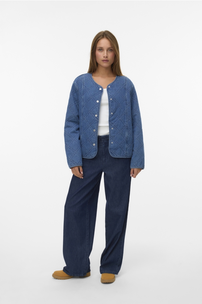 Vero Moda blauwe dames jas | Model