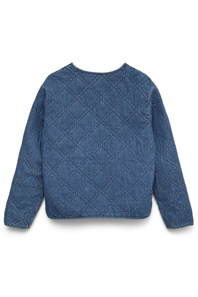 Vero Moda blauwe dames jas | Achteraanzicht