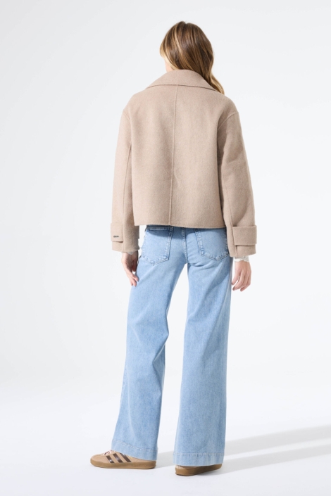 Garcia beige dames jas | Model