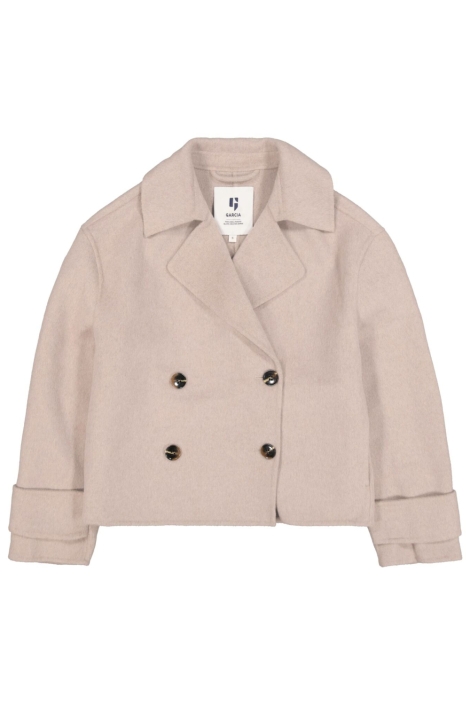 Garcia beige dames jas | Vooraanzicht