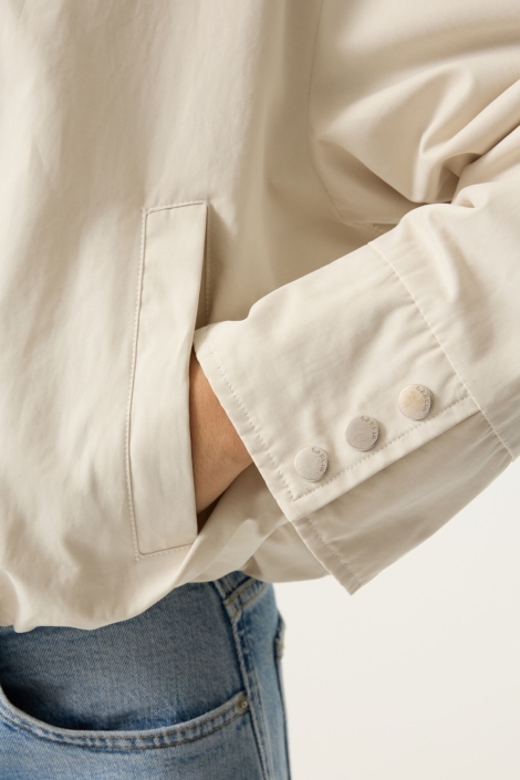 Garcia witte dames jas | Close up