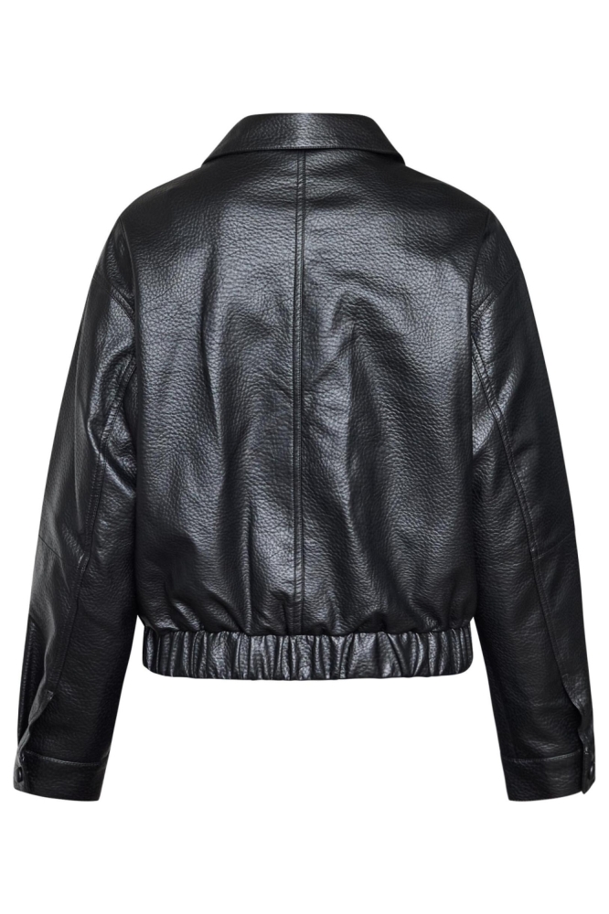 SisterS point zwarte dames jas | Achteraanzicht