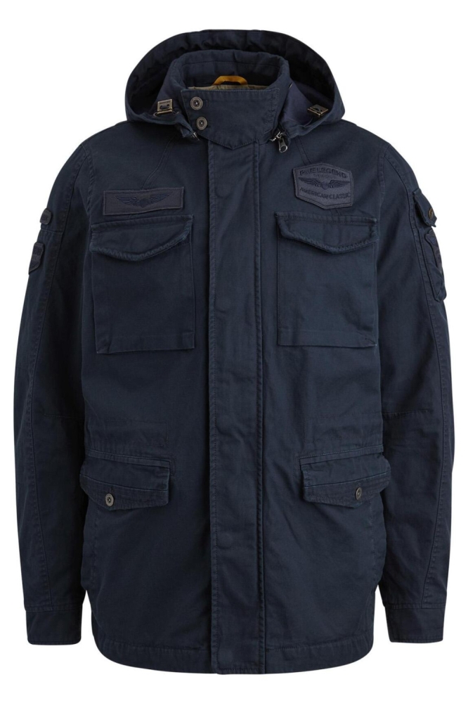 PME legend blauwe heren jas | Vooraanzicht