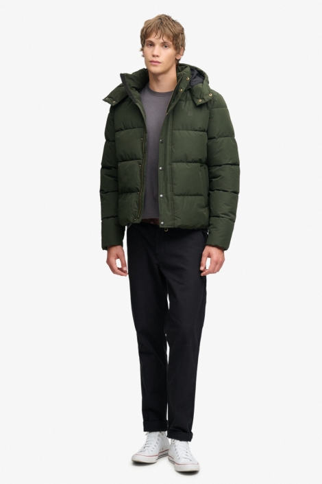 Superdry groene heren jas | Model