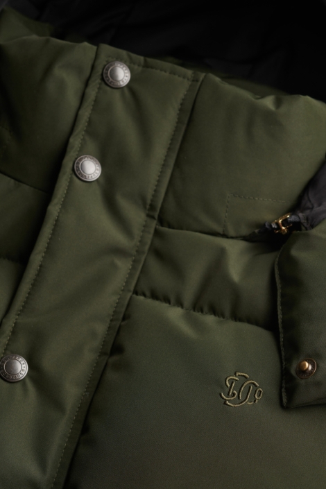 Superdry groene heren jas | Kleurstaal