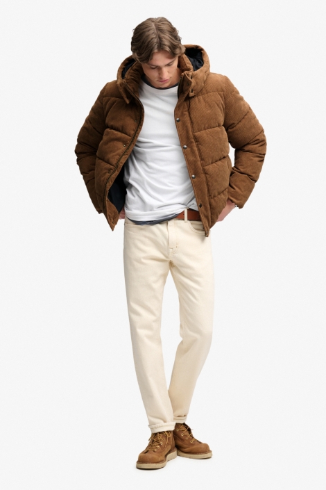 Superdry bruine heren jas | Model