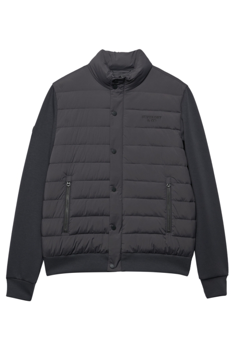 Superdry grijze heren jas | Vooraanzicht