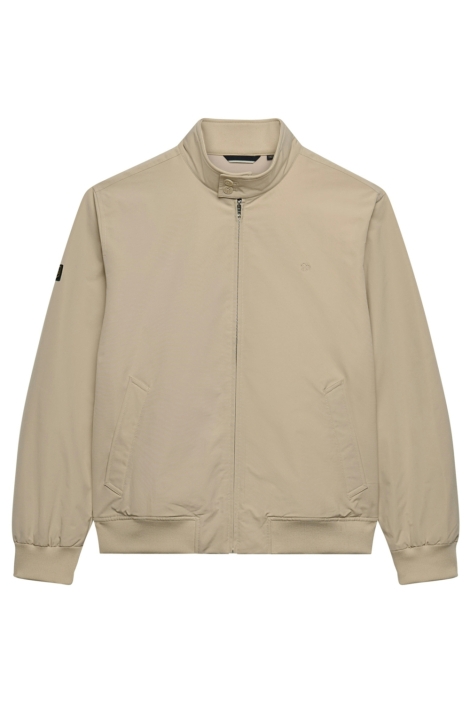 Superdry beige heren jas | Vooraanzicht