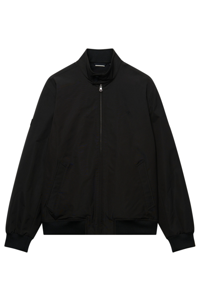 Superdry zwarte heren jas | Vooraanzicht