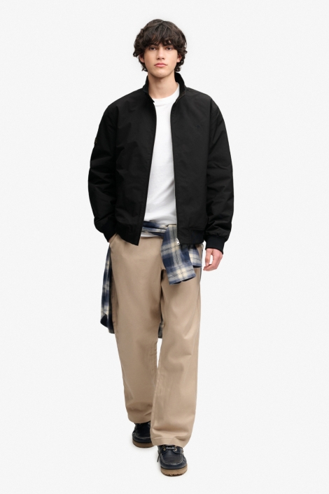 Superdry zwarte heren jas | Model