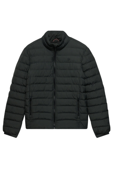 Superdry groene heren jas | Vooraanzicht